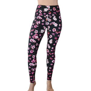 Very Cherry High Waist Pocket Leggings Front