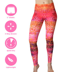 Sunrise Mandala Leggings