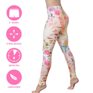 Letters from Paris Printed Leggings