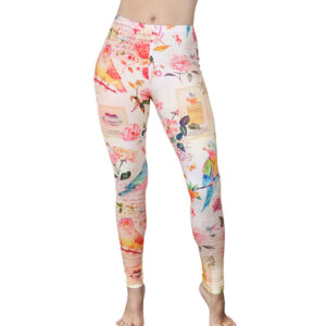 Letters from Paris Printed Leggings