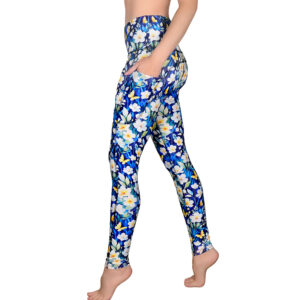 Butterfly Garden Pocket Yoga Leggings