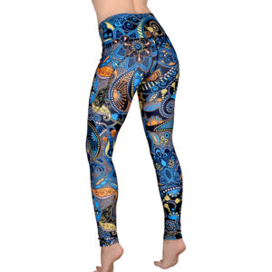 Comfy Yoga Wonderland Blue_Yoga Leggings