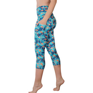 Koi Pond Pocket Capris