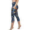 Wonderland Blue Pocket Capri